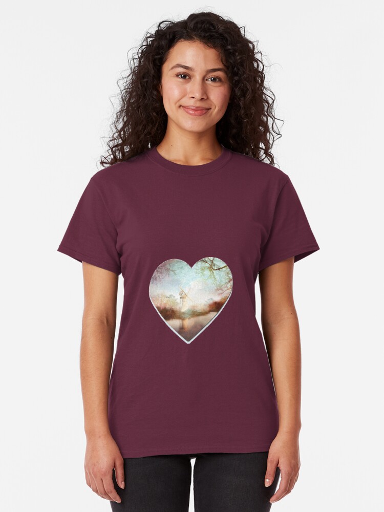 Alternate view of Porcelain skies Classic T-Shirt
