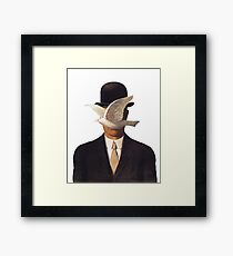 Rene Magritte Mania Framed Print