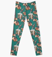 Canberra: Australia's Capital Territory - Green Leggings