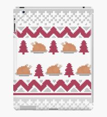 Knitted Chicken Red 2 iPad Case/Skin