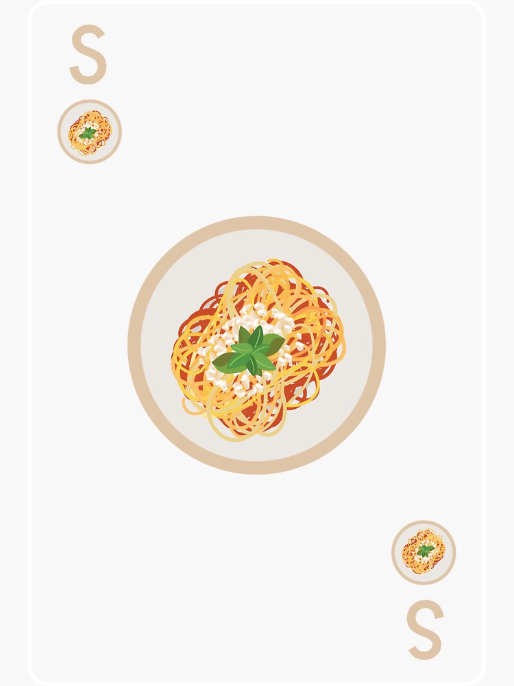 "Spaghetti Poke Emoji " Sticker by HippoEmo Redbubble