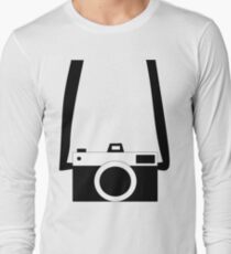Black and White Camera Long Sleeve T-Shirt
