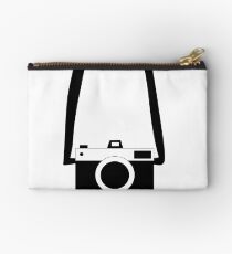 Black and White Camera Studio Pouch