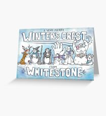 A Very Merry Winter's Crest from Whitestone Greeting Card