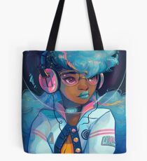 Space Letterman Tote Bag
