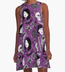 Special Request MFM Color Pattern A-Line Dress