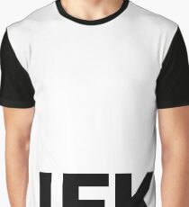 JFK Grafik T-Shirt