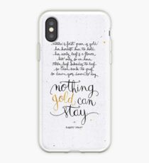 Nichts Gold kann bleiben iPhone-Hülle & Cover