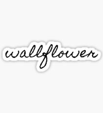 wallflower Sticker