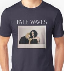Pale Wellen Slim Fit T-Shirt