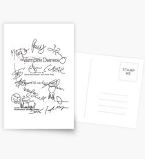 The Vampire Diaries Script Postcards