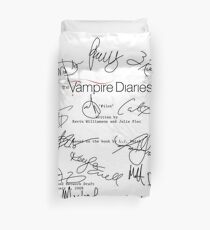The Vampire Diaries Script Duvet Cover