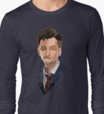 10th Doctor Polygons Long Sleeve T-Shirt