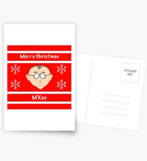 Merry Christmas MKay Postcards