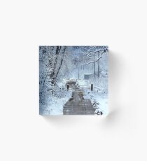 Lonely Road Acrylic Block