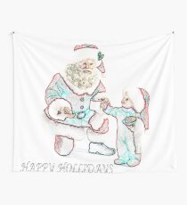 COOKIES FOR SANTA Wall Tapestry