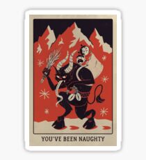 Krampusnacht 2017- Red & Black Sticker