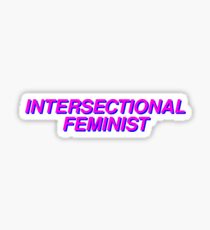 intersektionale Feministin Sticker