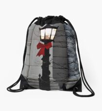 City Street Lights Drawstring Bag