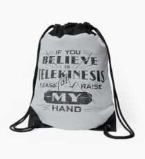 Telekinesis - Geek, nerd shirt - Peter Parker Shirt, Spiderman Homecoming Shirt Drawstring Bag