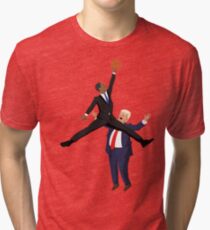 44 über 45 schwarzer Anzug Vintage T-Shirt