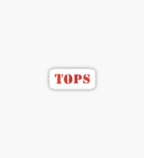 Go Tops! Sticker