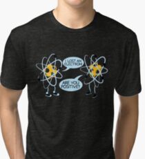 Electrons - Geek, nerd shirt - Peter Parker Shirt, Spiderman Homecoming shirt Tri-blend T-Shirt