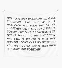 Get Your Shit Together Rick and Morty Wall Tapestry