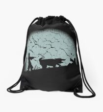 The Hound Drawstring Bag