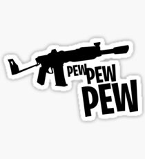 3 shots Sticker
