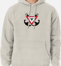 Roundel of the Mexican Naval Aviation Pullover Hoodie