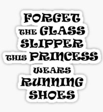 This Princess Wears Running Shoes Sticker