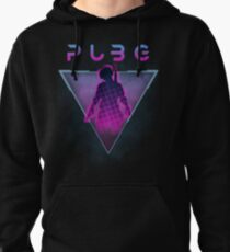 PUBG (Playerunknown's Battlegrounds) 80s Retro Pullover Hoodie