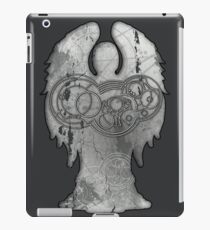 Weeping Angel Design with Circular Gallifreyan iPad Case/Skin