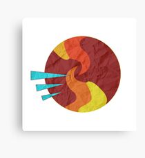 Crumpled Canvas Print
