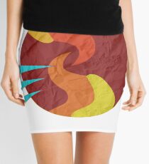 Crumpled Mini Skirt