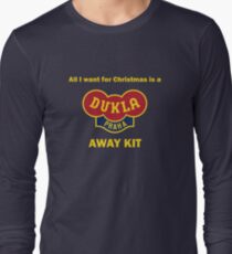 Dukla Prague Away Kit Long Sleeve T-Shirt