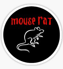 Parks and Recreation Mouse Rat Sticker Sticker