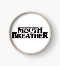 Stranger Things Mouth Breather Clock