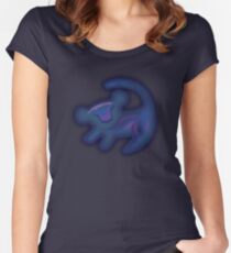 LION DRAW Tailliertes Rundhals-Shirt