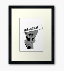 The Lost Art (Of Keeping A Secret) Framed Print