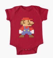 Super Mario 3D World Mario Sprite One Piece - Short Sleeve