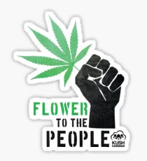 Flower to the People Sticker