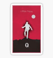 Queens of the stone age - I appear missing art (Tall) Sticker