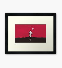 Queens of the stone age - I appear missing art (wide) Framed Print