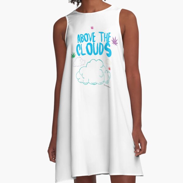 Above the Clouds A-Line Dress