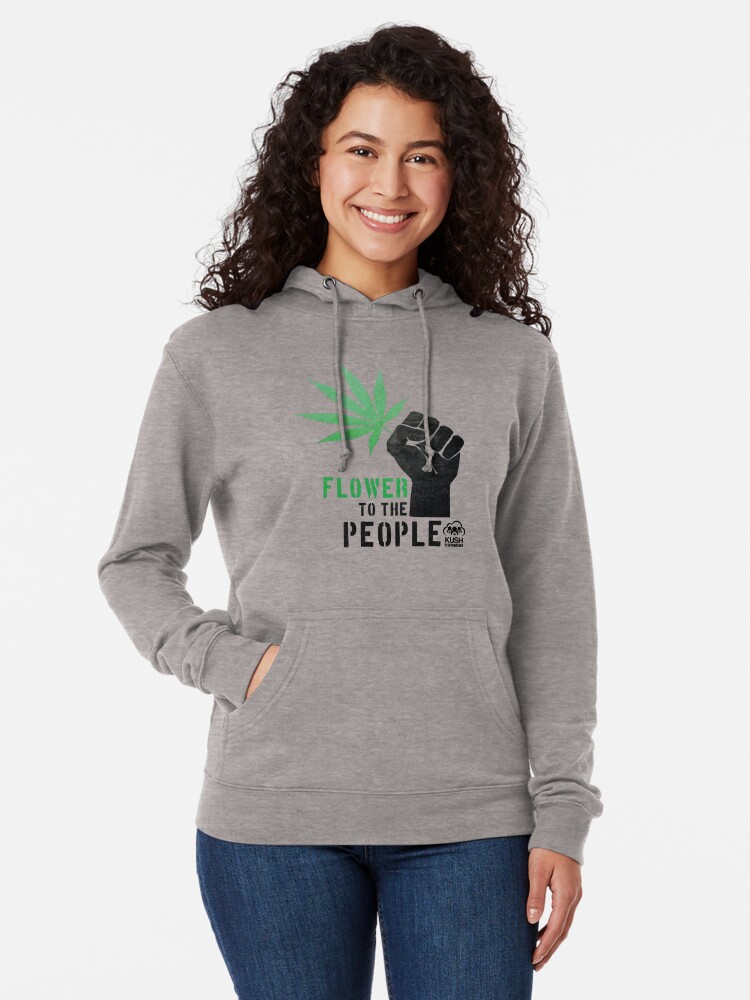 Alternate view of Flower to the People Lightweight Hoodie