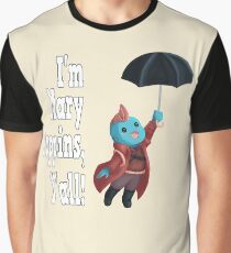 Yondu Poppins ~ Quote Text Graphic T-Shirt