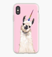 Unicorn Llama iPhone Case