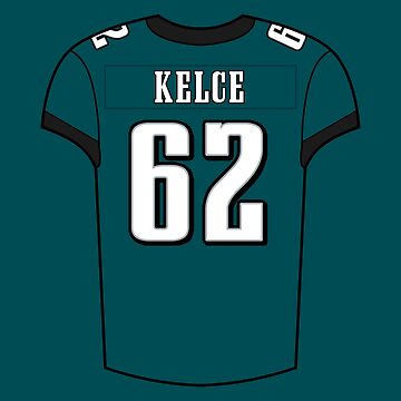 Philadelphia Eagles: Jason Kelce 2023 White Jersey - Officially Licensed  NFL Removable Adhesive Decal